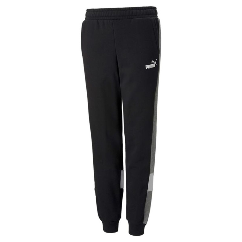 Long Sports Trousers Puma Ess Block Black