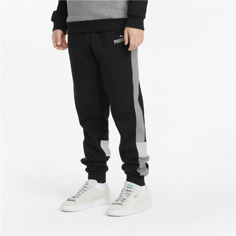 Long Sports Trousers Puma Ess Block Black