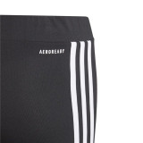 Sports Leggings for Children Adidas Design 2 Move 3 Bandas Black