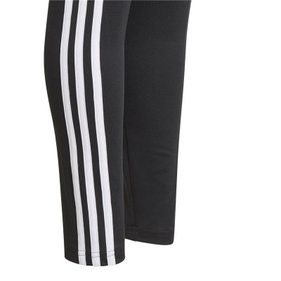 Sports Leggings for Children Adidas Design 2 Move 3 Bandas Black