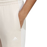 Long Sports Trousers Adidas Essentials 3S Beige Lady