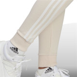 Long Sports Trousers Adidas Essentials 3S Beige Lady