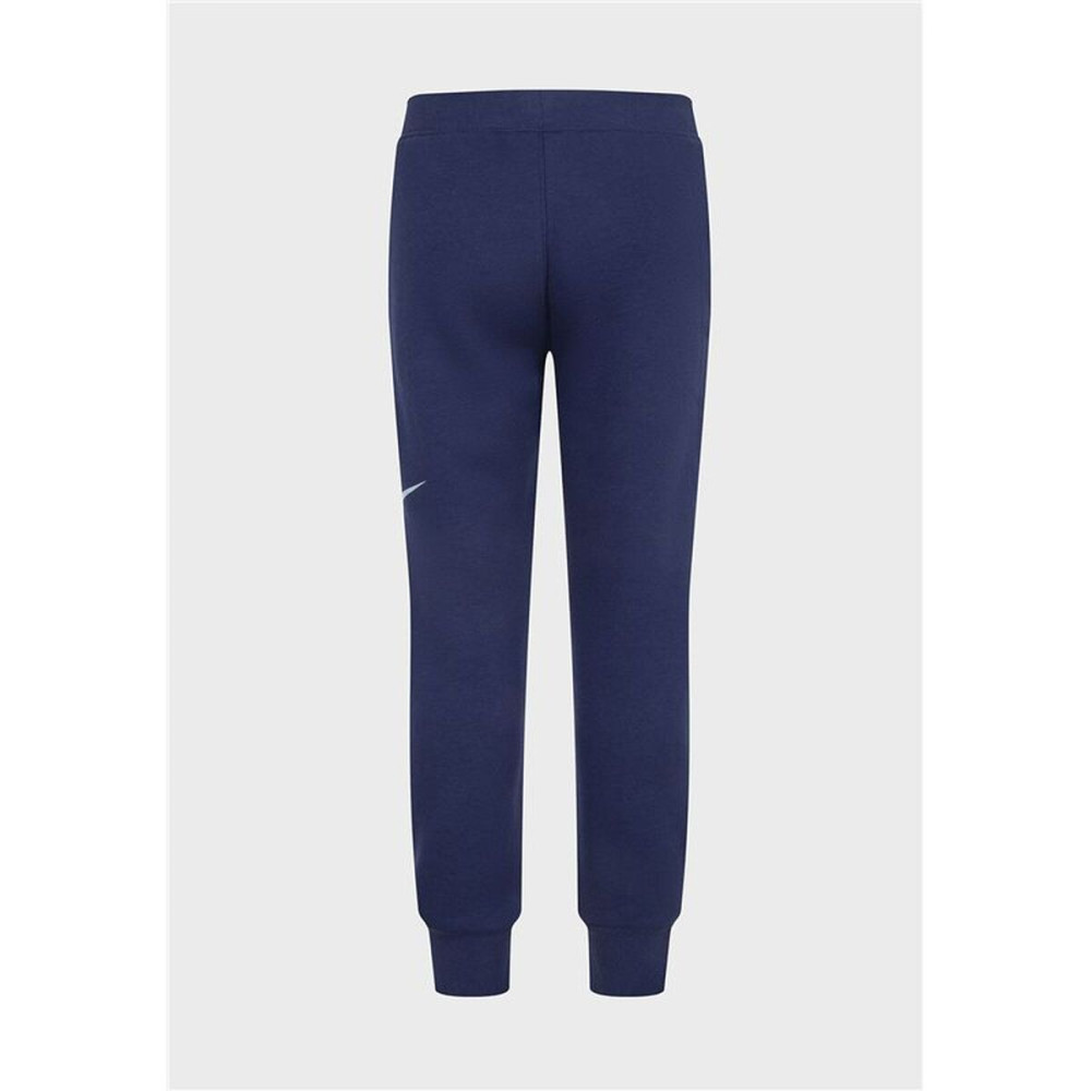 Long Sports Trousers Nike Metallic HBR Gifting Navy Blue