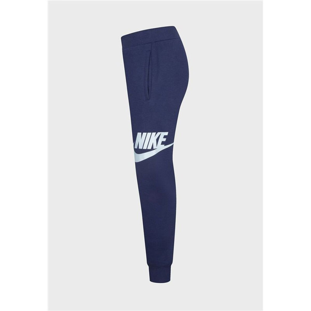 Long Sports Trousers Nike Metallic HBR Gifting Navy Blue