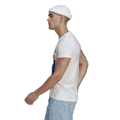 Men’s Short Sleeve T-Shirt Real Madrid C.F. Champions 2022 White