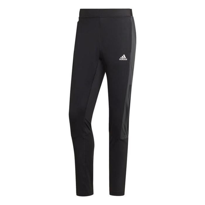 Long Sports Trousers Adidas Colorblock Black Men