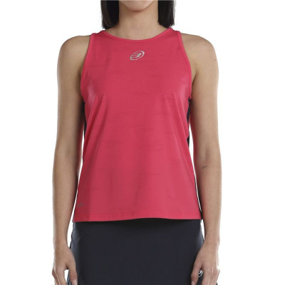 Women's Sleeveless T-shirt Bullpadel Unase Crimson Red