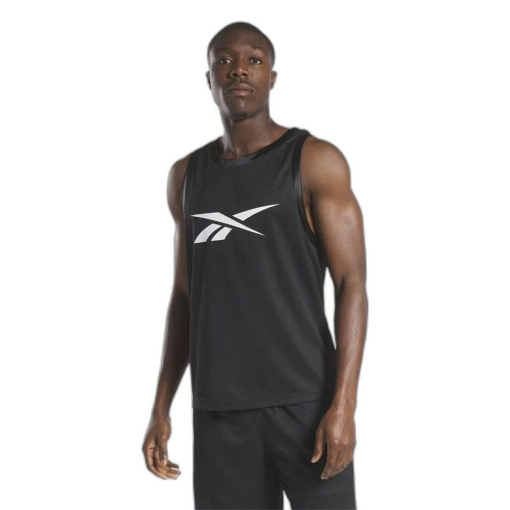 Basketball shirt Reebok Basketball Mesh Black