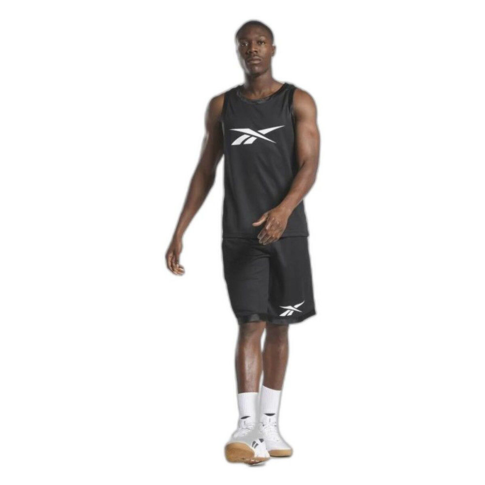 Basketball shirt Reebok Basketball Mesh Black