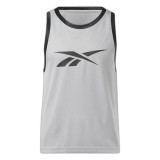 Basketball shirt Reebok Basketball Mesh Light grey