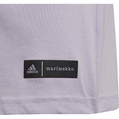 Child's Short Sleeve T-Shirt Adidas Marimekko  Plum