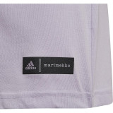 Child's Short Sleeve T-Shirt Adidas Marimekko  Plum
