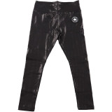 Sports Leggings for Children Converse High Rise Shine Black