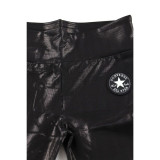 Sports Leggings for Children Converse High Rise Shine Black