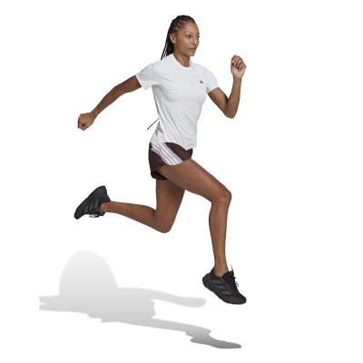 Sports Shorts for Women Adidas Hyperglam Black Brown