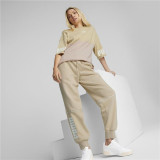 Long Sports Trousers Puma Power Colorblock Beige Lady