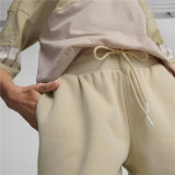 Long Sports Trousers Puma Power Colorblock Beige Lady