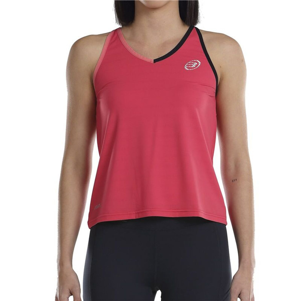 Women's Sleeveless T-shirt Bullpadel Uncia Pink