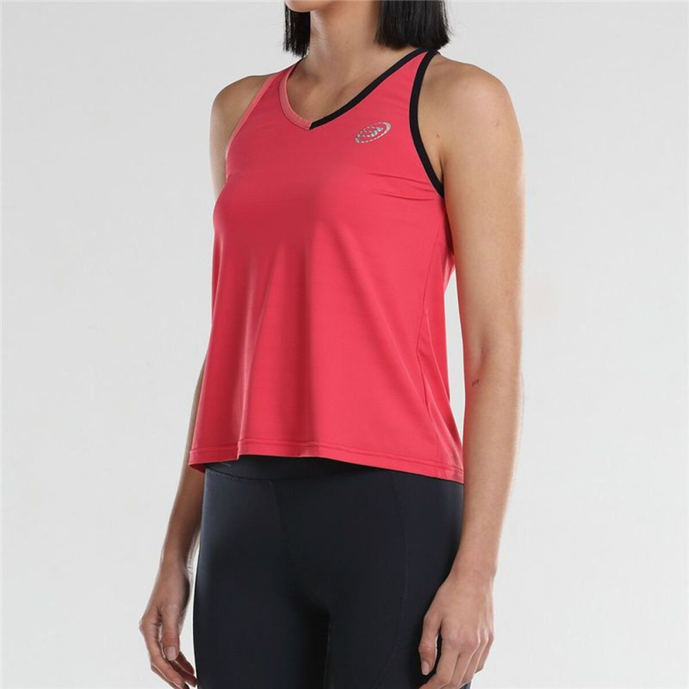 Women's Sleeveless T-shirt Bullpadel Uncia Pink