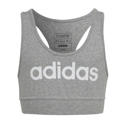 Tank Top Women Adidas Essentials Linear Logo Grey