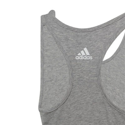 Tank Top Women Adidas Essentials Linear Logo Grey