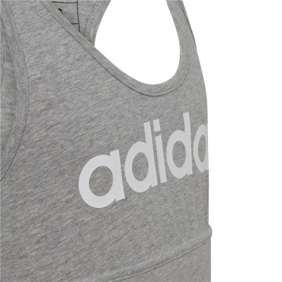 Tank Top Women Adidas Essentials Linear Logo Grey