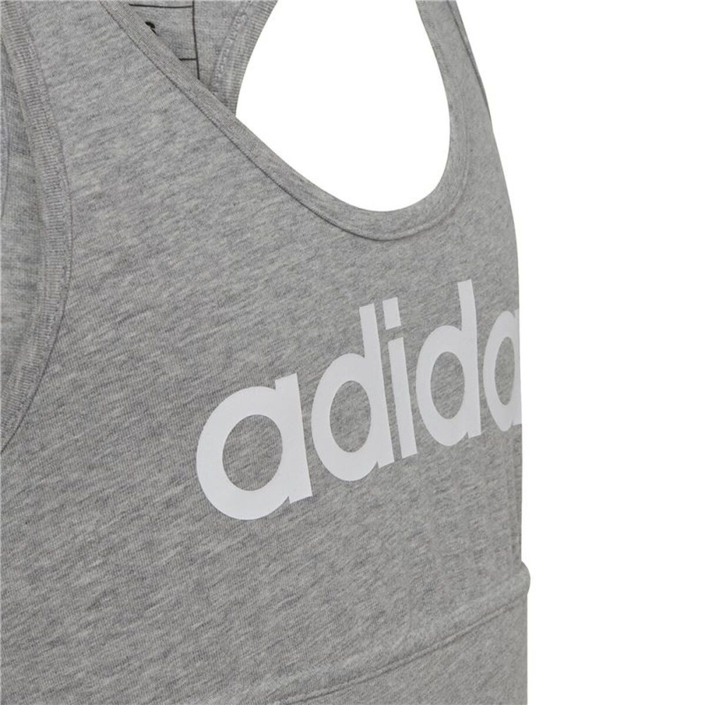 Tank Top Women Adidas Essentials Linear Logo Grey