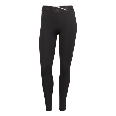 Long Sports Trousers Adidas Black Lady