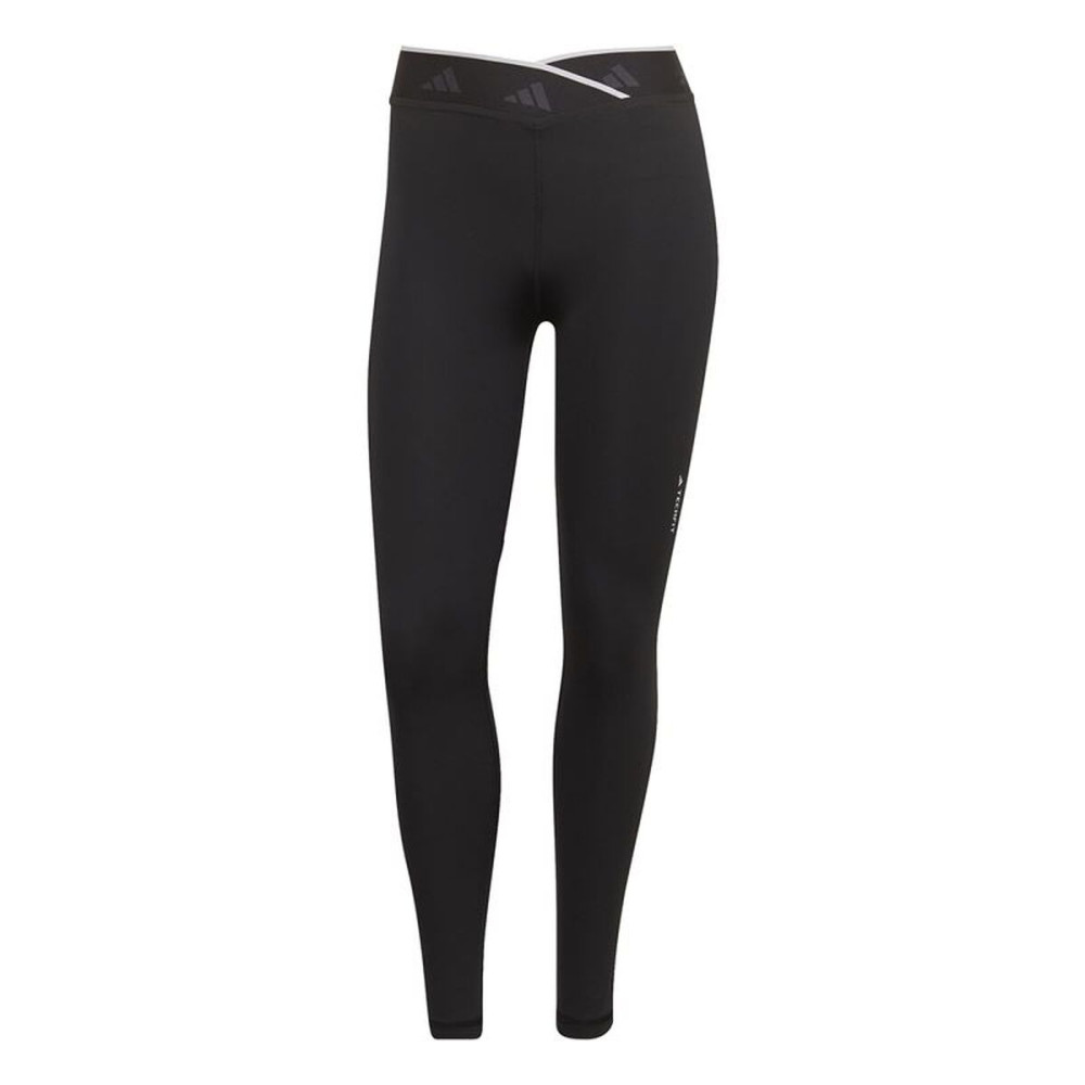 Long Sports Trousers Adidas Black Lady