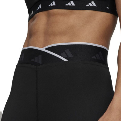 Long Sports Trousers Adidas Black Lady