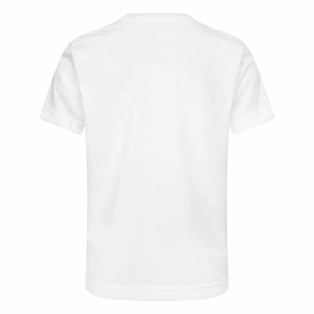 Short-sleeve Sports T-shirt Jack & Jones Jortampa Back Ss Crew White