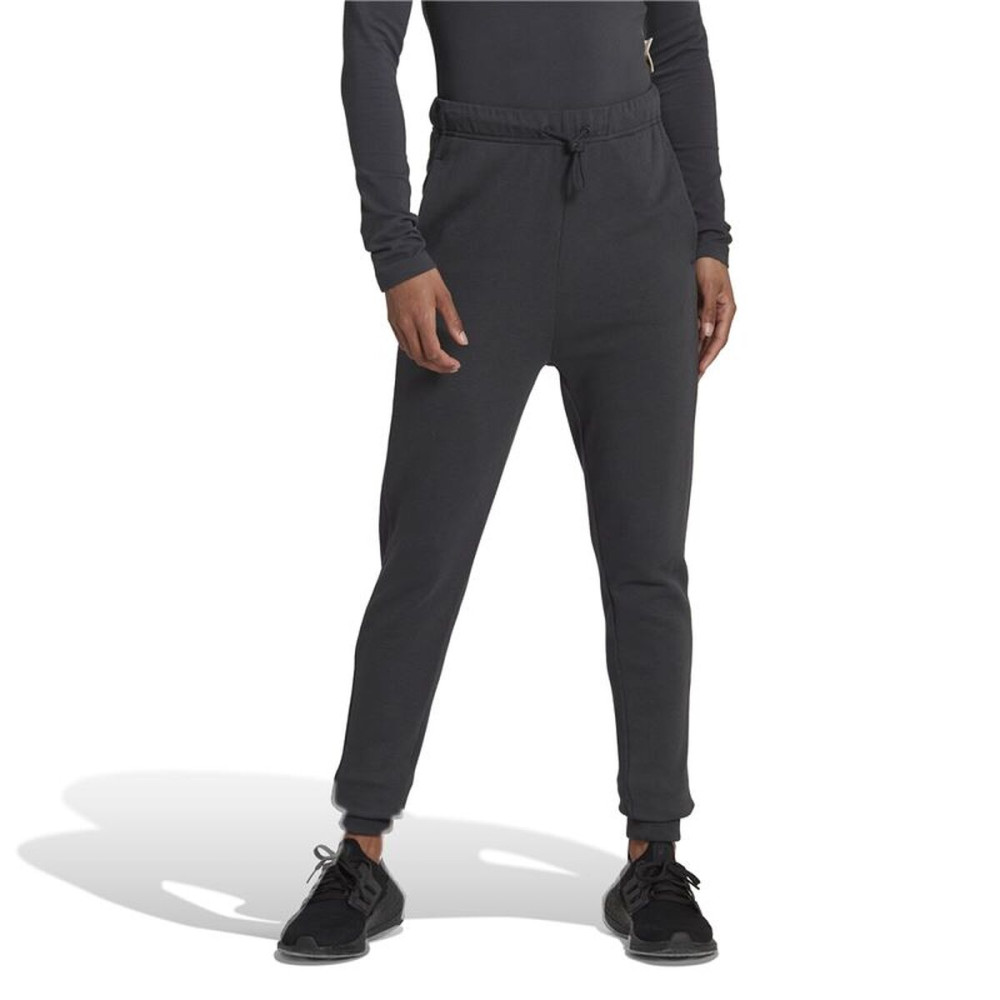 Long Sports Trousers Adidas Black Lady
