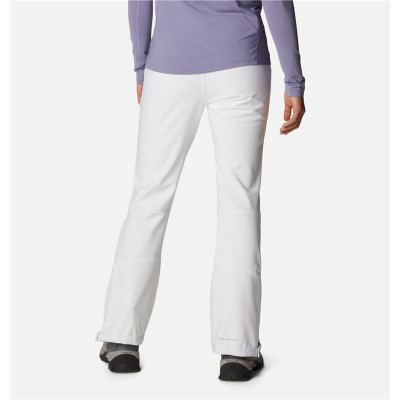 Long Sports Trousers Columbia Roffee Ridge IV White
