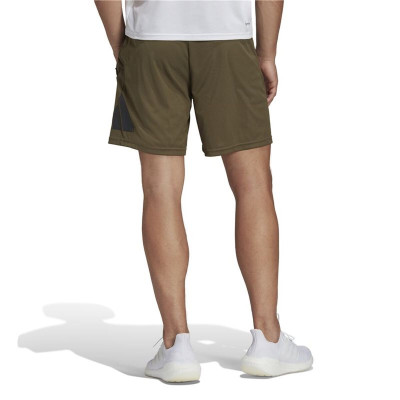 Men's Sports Shorts Adidas Essentials Logo Brown