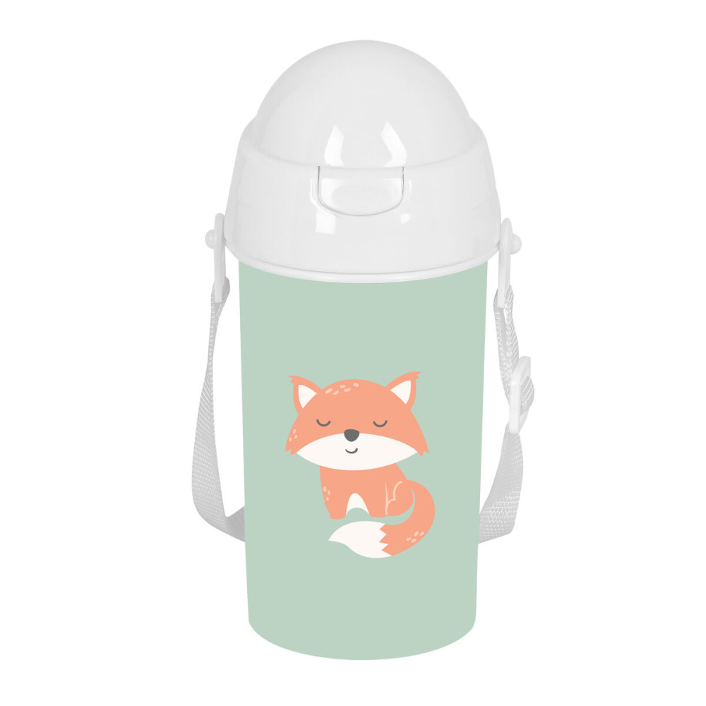 Water bottle Safta Zorrito PVC 500 ml
