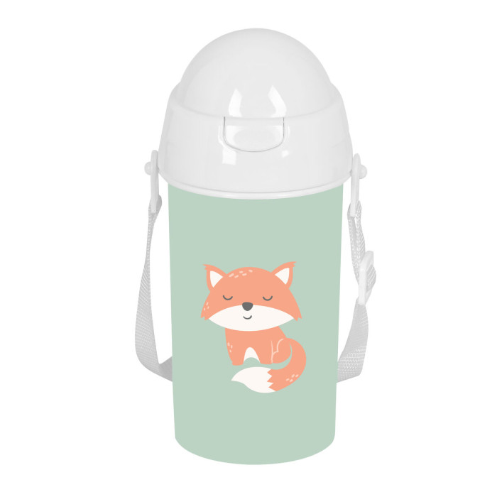 Water bottle Safta Zorrito PVC 500 ml