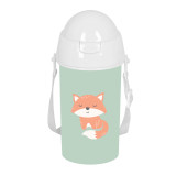 Water bottle Safta Zorrito PVC 500 ml