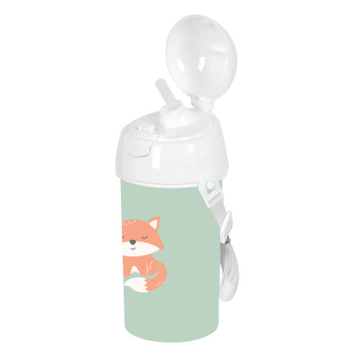 Water bottle Safta Zorrito PVC 500 ml