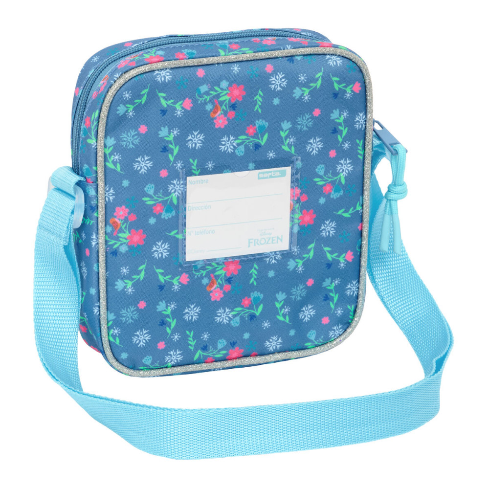 Shoulder Bag Frozen Blue 16 x 18 x 4 cm