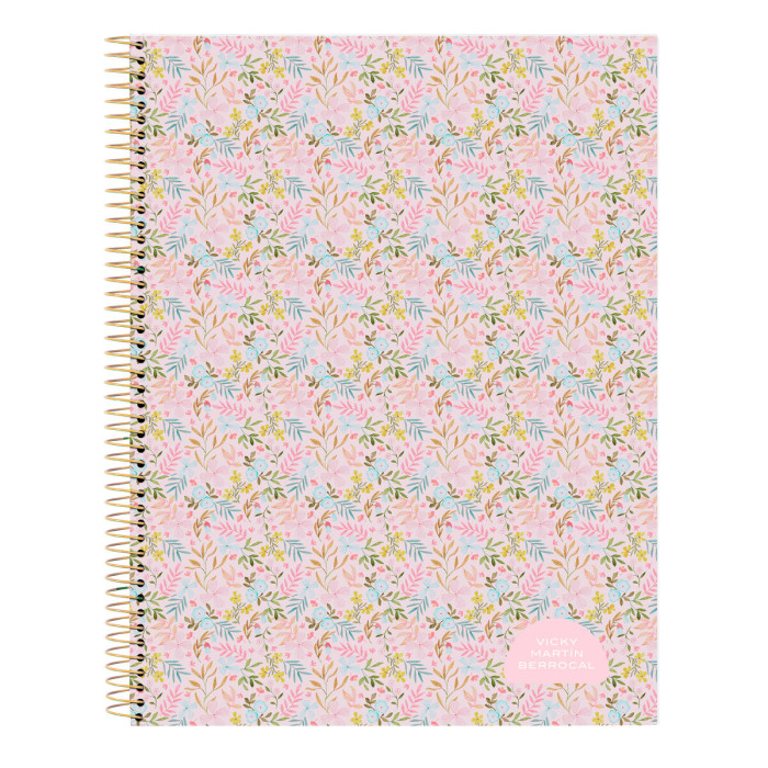 Notebook Vicky Martín Berrocal Multicolour A4 120 Sheets