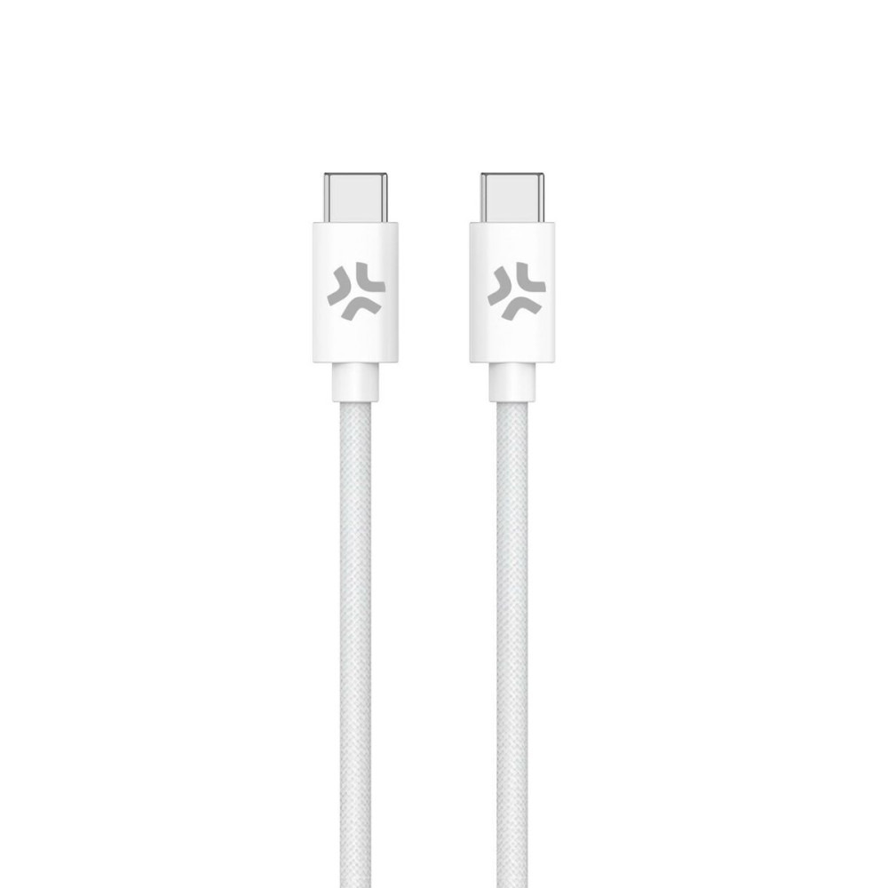 USB-C Cable Celly White 1,5 m