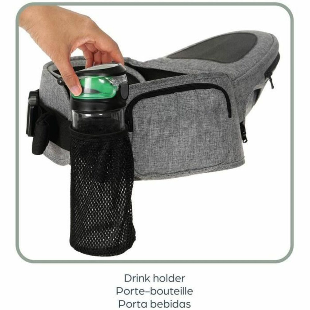 Baby Carrier Backpack Dreambaby Grey + 0 Months