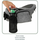 Baby Carrier Backpack Dreambaby Grey + 0 Months