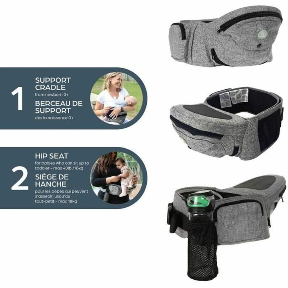 Baby Carrier Backpack Dreambaby Grey + 0 Months