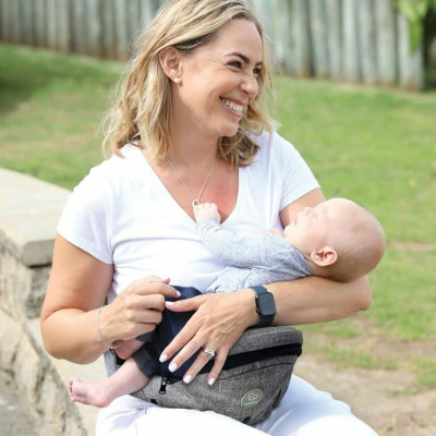 Baby Carrier Backpack Dreambaby Grey + 0 Months