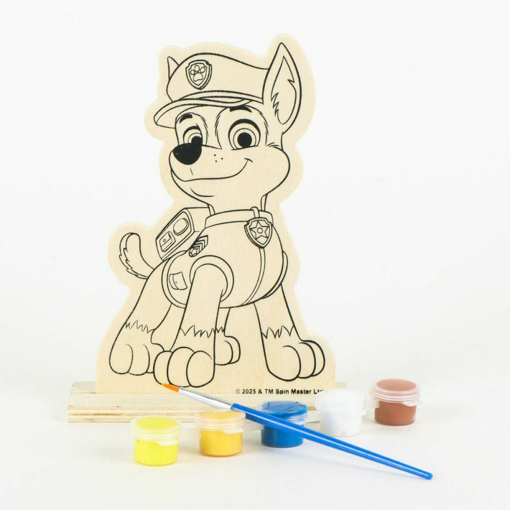 Craft Set The Paw Patrol Wood 14 x 18 x 5 cm