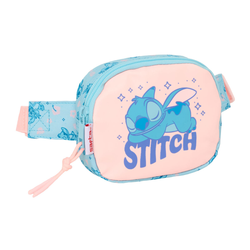 Belt Pouch Lilo & Stitch Ohana Light Blue 14 x 11 x 4 cm