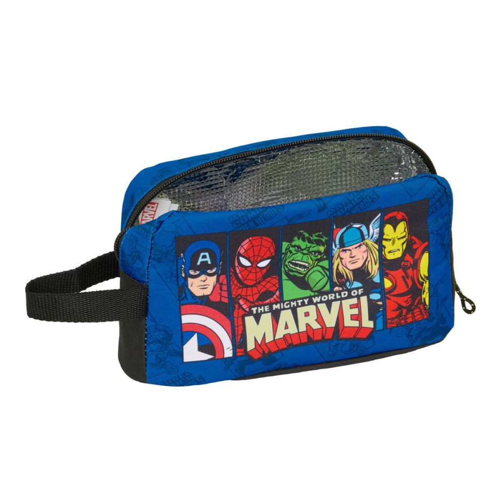 Thermal Lunchbox The Avengers Blue Black 21,5 x 12 x 6,5 cm