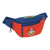 Belt Pouch Super Mario Mamma mia Red Navy Blue 23 x 12 x 9 cm