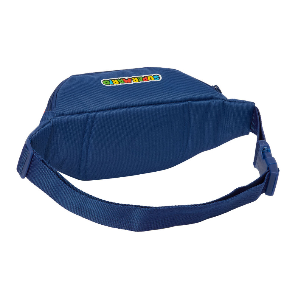 Belt Pouch Super Mario Mamma mia Red Navy Blue 23 x 12 x 9 cm